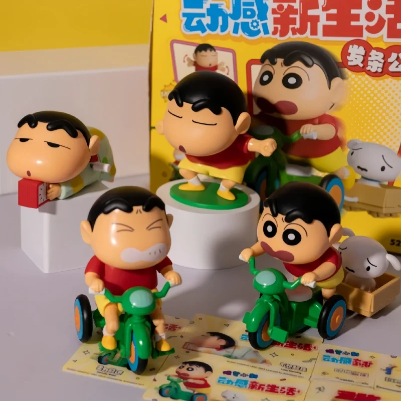 

52TOYS Crayon Shin Chan Dynamic Daily Life слепая коробка | Заводная Коллекционная фигурка, настольное украшение, подарок на день рождения
