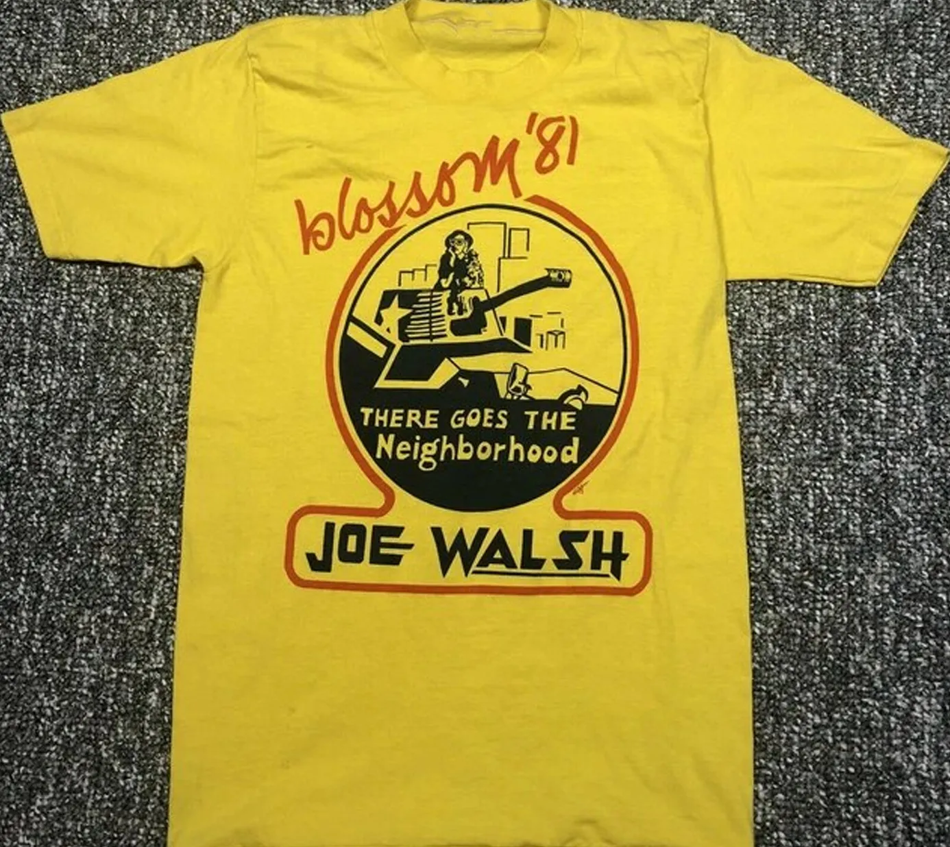 Joe Walsh yellow T-shirt Tee short sleeve All sizes S-5Xl KN603