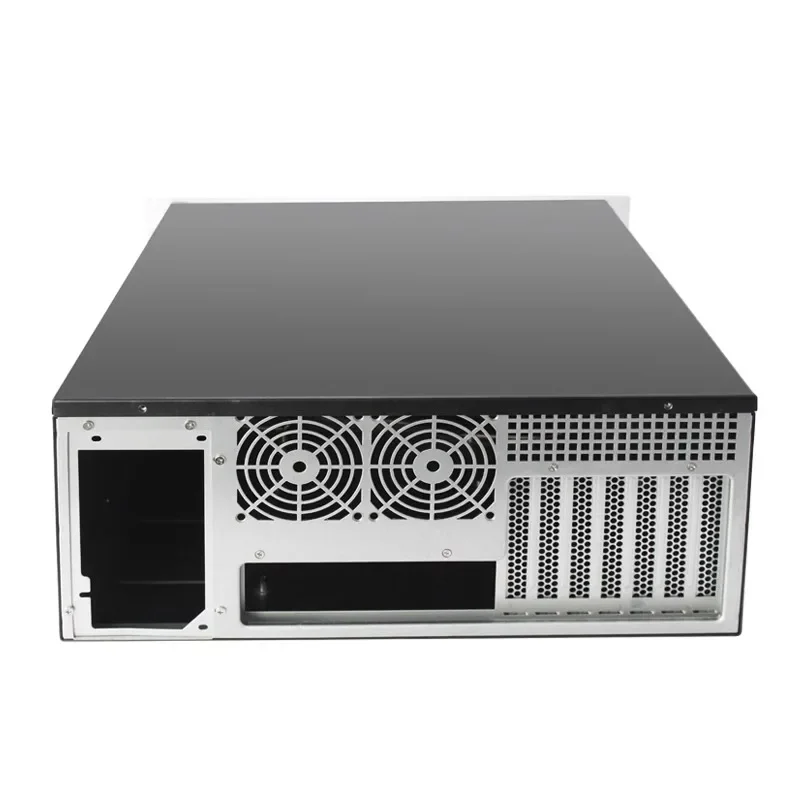 4U Chassis Rack Temperature Control Screen ATX Motherboard 3.0USB7 Slot Industrial Computer Video Non-programming Host Server