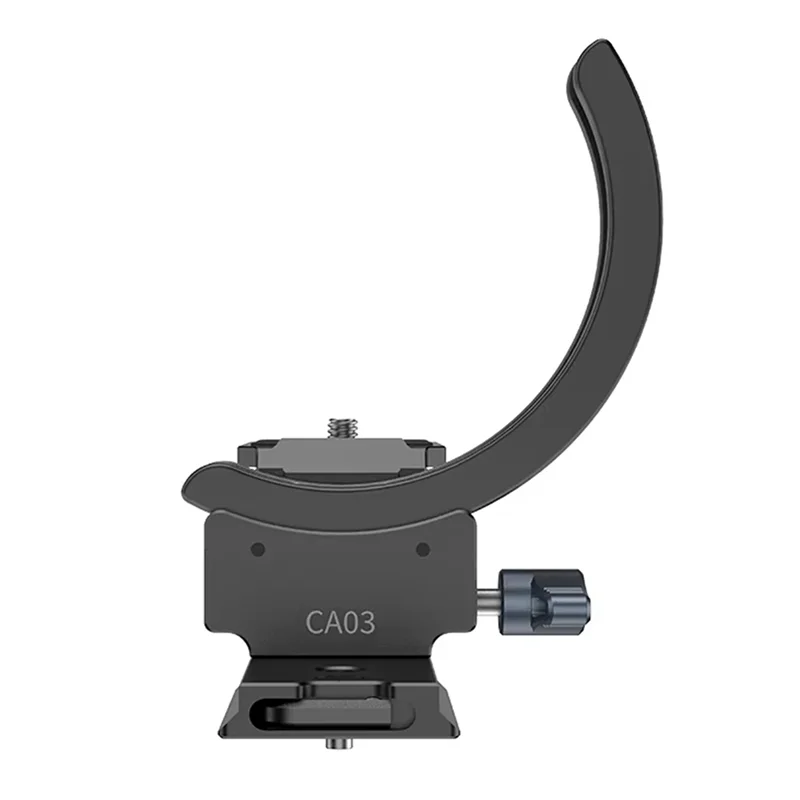 ABKI-Ulanzi-jaula para cámara, anillo adaptador giratorio de medio cuello de liberación rápida para cámaras DSLR, rotación Vertical y Horizontal CA03 95