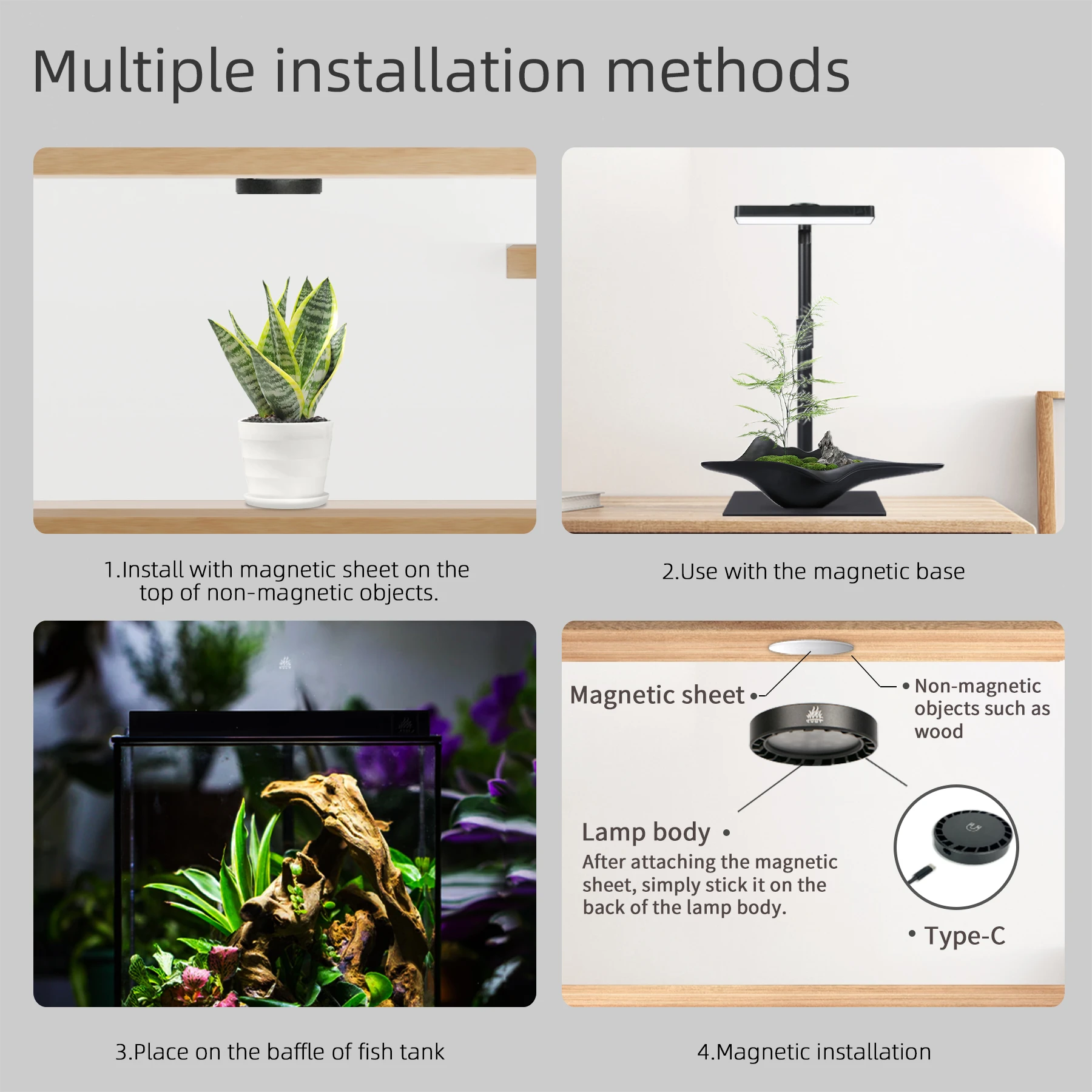 Lampa do uprawy roślin WEEK AQ – Aquarium Plant Ornament recenzja i cena