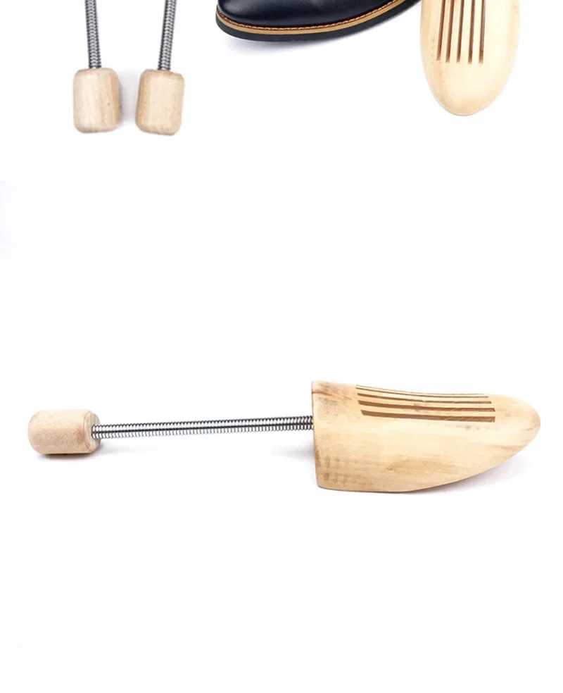 Schuhspanner aus Holz für Herren und Damen, zur inneren Stützung, verhindert Verformung, formt die Schuhe, verhindert Falten, 2 Stück. – Detail 6