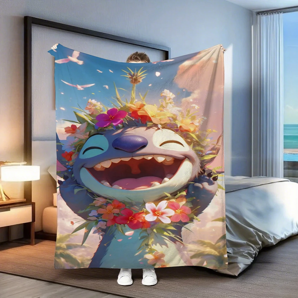 

Stitch summer floating blanketMulti-purpose blanket suitable for office, living room, bedroom, camping and traveling.