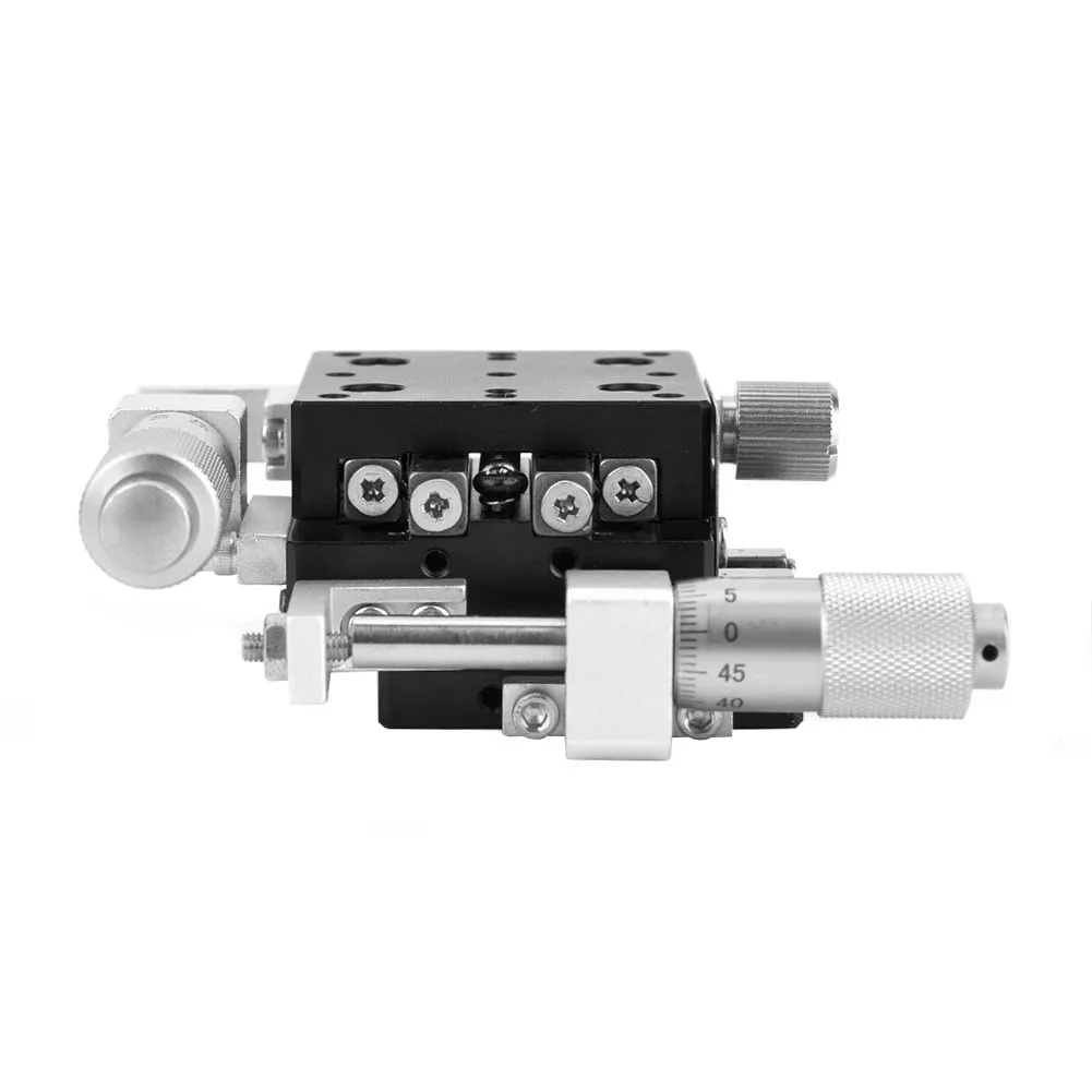 XY Axes 40x40mm LY40-CM Stage Linear Ball  Precision Manual Displacement  Linear Stage Trimming