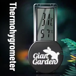 Climbing pet thermometer palace lizard horned frog tortoise reptile feeding box thermometer