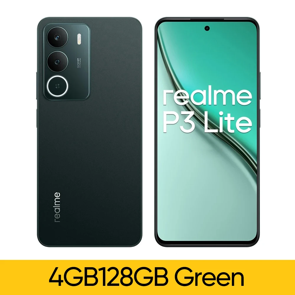 realme P3 Lite スマートフォン 6300mAhバッテリー 15W SUPERVOOC充電