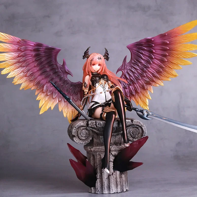 

28cm Game Rage Of Bahamut Dark Angel Olivia Pvc Action Figure Statue Collectible Model Toy Doll Gifts