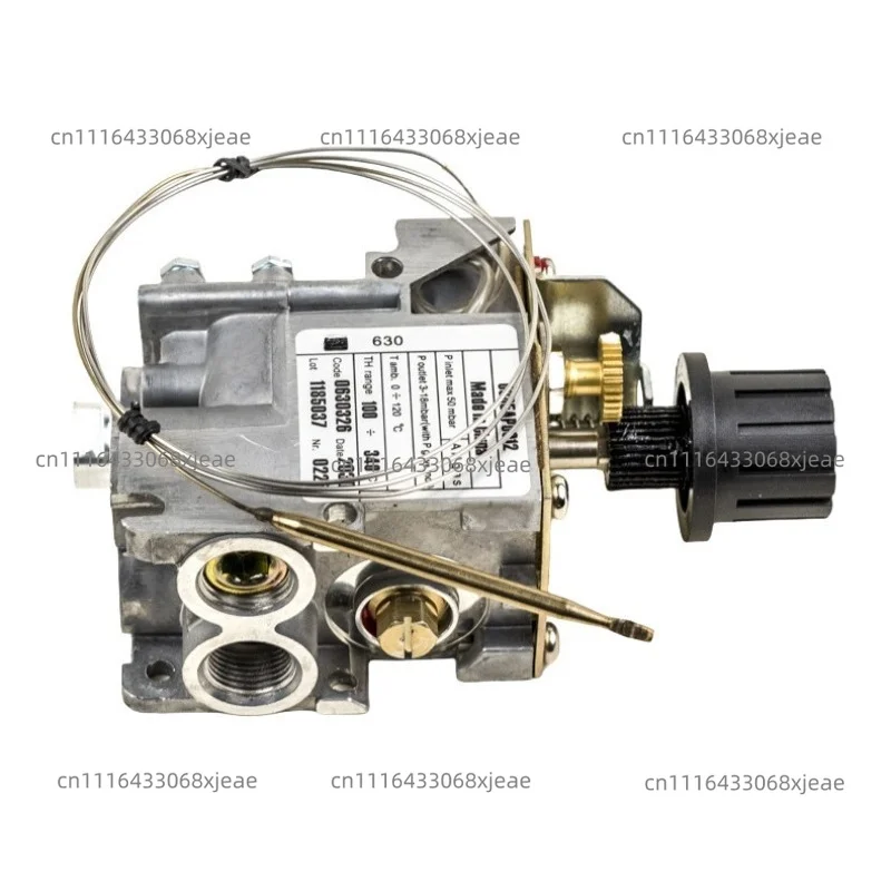630 Model Thermostat Control Valve, 100-340c Degree Lpg Thermostaic Valves for Minisit Gas Fryer Replacement Spare Parts