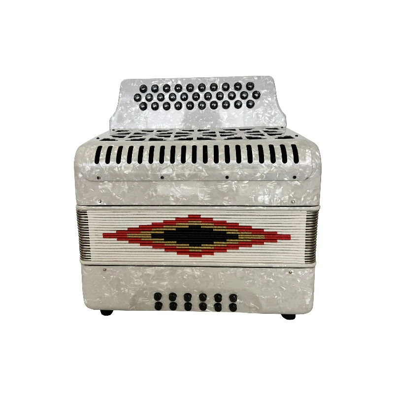 

Diatonic accordion instrument 31 buttons 12 bass student buttons