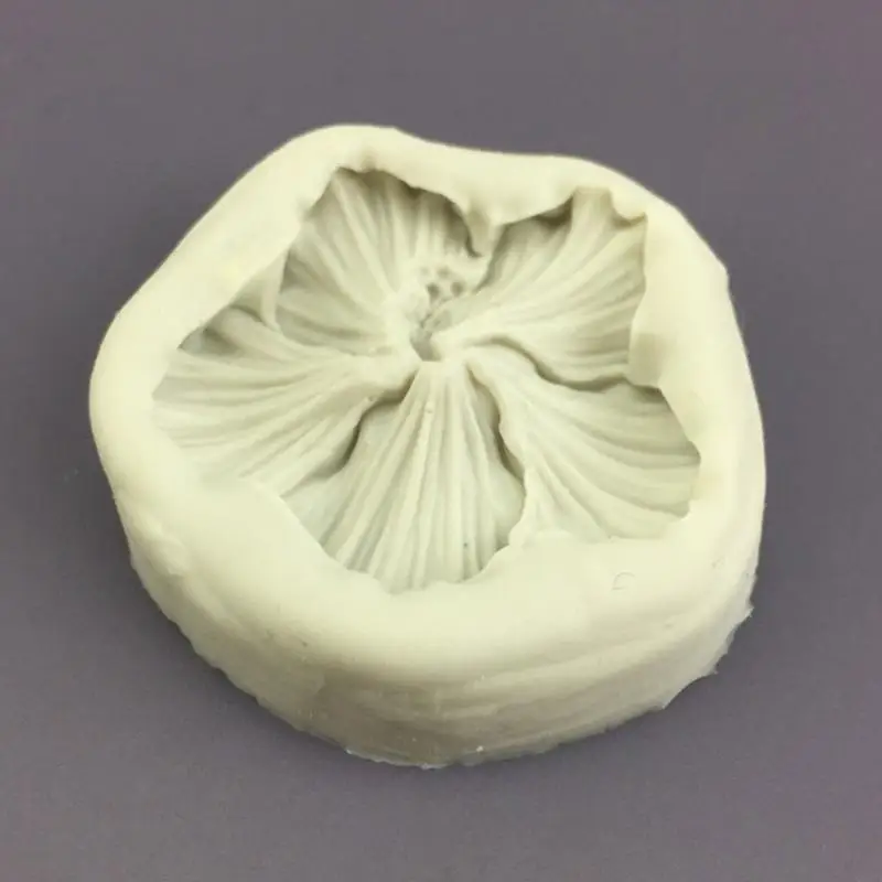 G92C Hibiscus Shaped DIY Molds Fondant Moulds Chocolate Moulds Cake Decorating Gadget