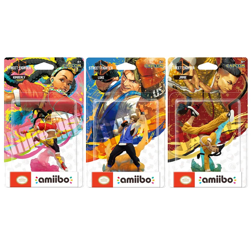 Figura ARTSWIFT Luke Jamie Kimberly Fighter 6 para NS NFC, Versión Asiática Original, Libre de Región, Venta al Por Mayor
