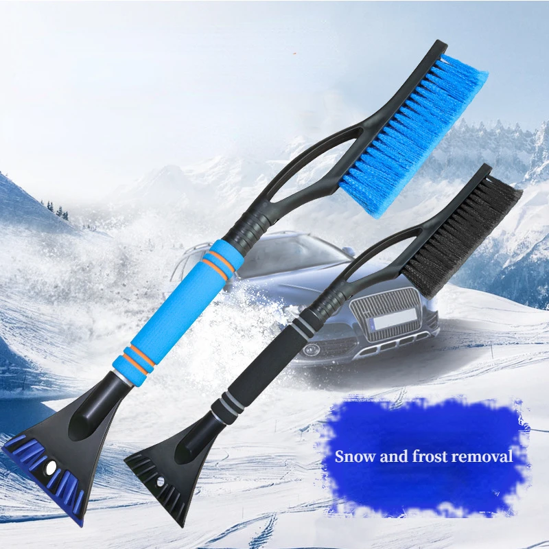 2-in-1 Detachable  For the car Windshield Cleaning Scraping Tool Winter Tool Snow Brush Shovel Removal Brush Snow Ice Scraper