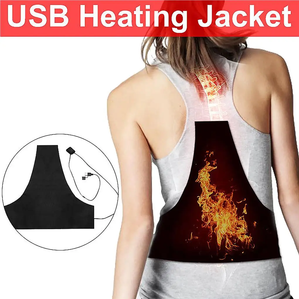 Electric Heating Pad Professional Wear-resistant DIY Thermal Cloth Mini Warm Vest Washable Waterproof Heated Jacket