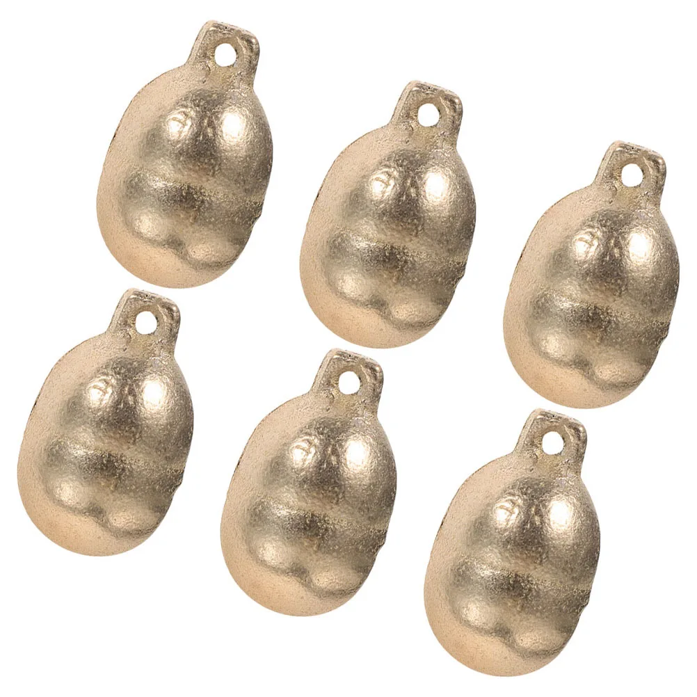 

6Pcs Dog Cat Collar Bells Pet Collar Accessories Christmas Tree Bells Small Durable Hanging Decoration Cat Supplies