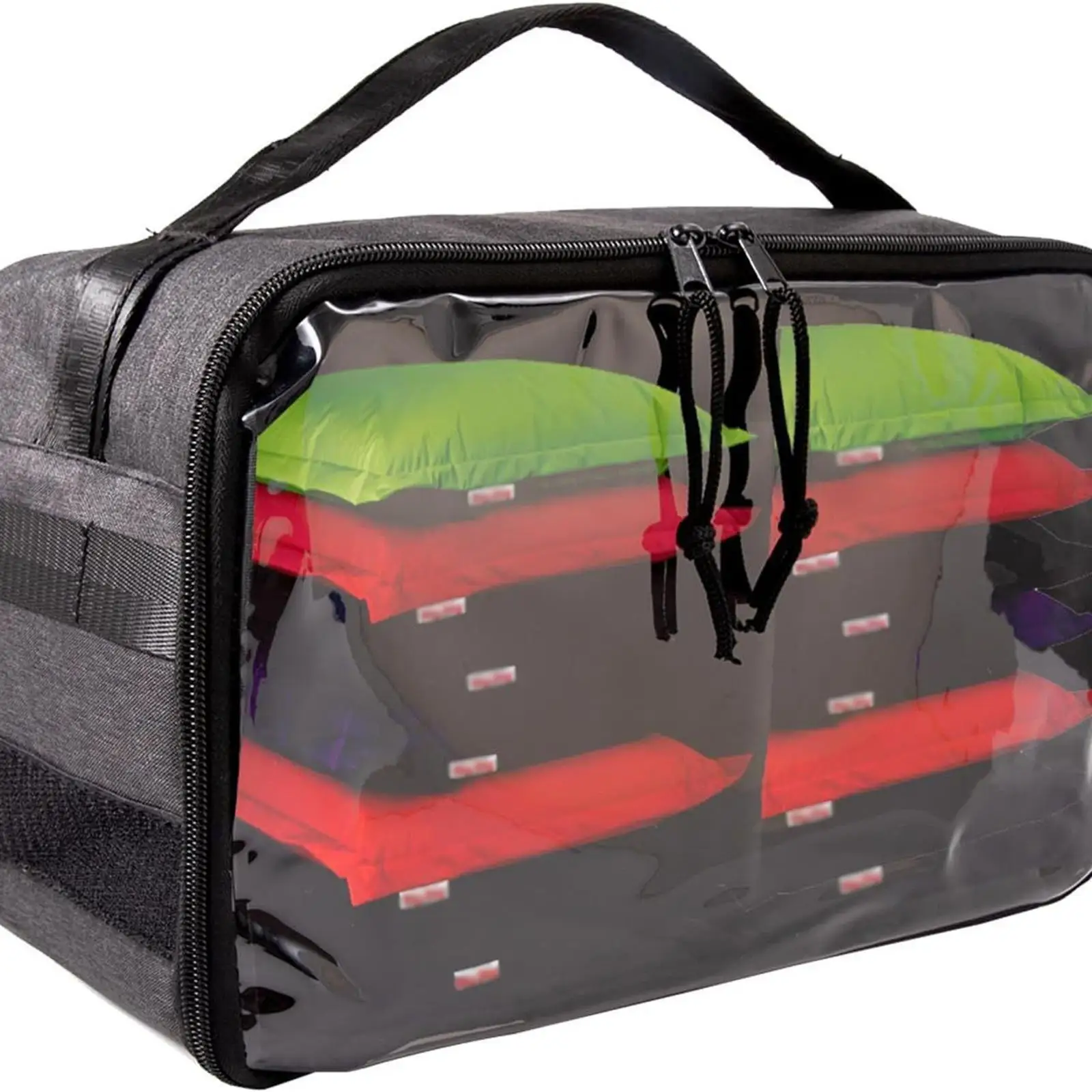 Cornhole Carrying Case Utility Pouch with Portable Handle and Zip Pocket for Storing Cornhole Bean Bags