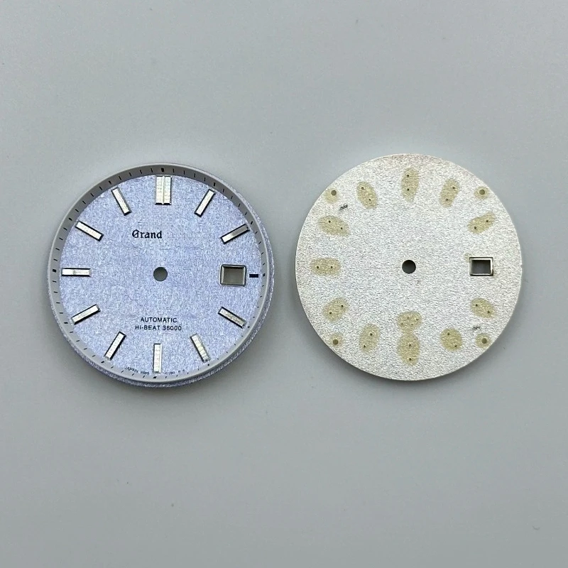 

Customized New GS Log NH35 Dial Diameter 33mm No Luminous Mechanical Watch Modified NH36 Literal Watch Accessories