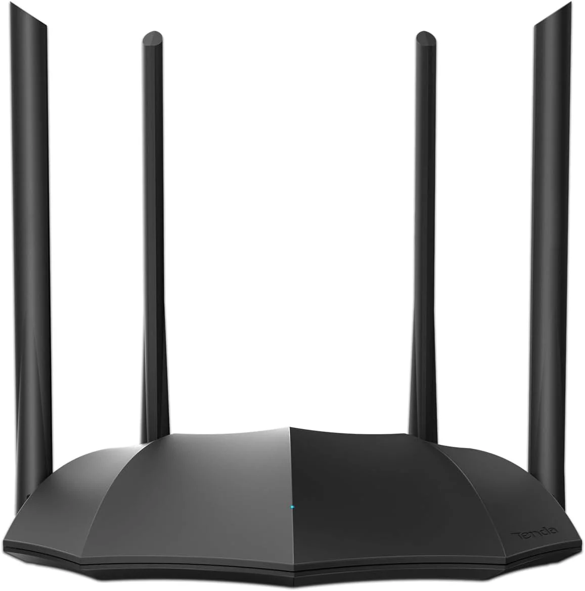 Router WiFi Gigabit Tenda AC1200 - Router Inalámbrico de Alta Velocidad de Doble Banda, 3 Puertos Gigabit WAN/LAN, 4 Antenas de 6dBi, MU-M