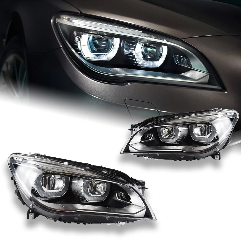 Headlights For BMW F02 LED Headlight Projector Lens 2009-2016 F01 7 Series 730i 740i Front Head Lamp Drl Automotive Accessories