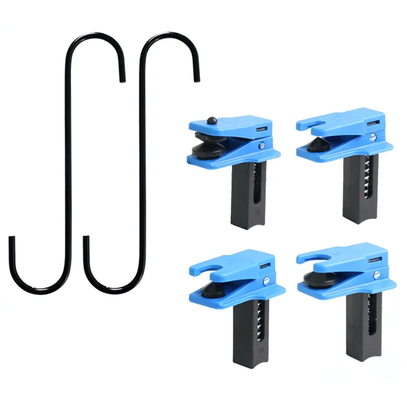 A15Q-Auto Steel Line Stopper Kit Brake Line Service Tool Brake Fluid Line Clamp Tool With Caliper Hanger Set A/C Line Service To