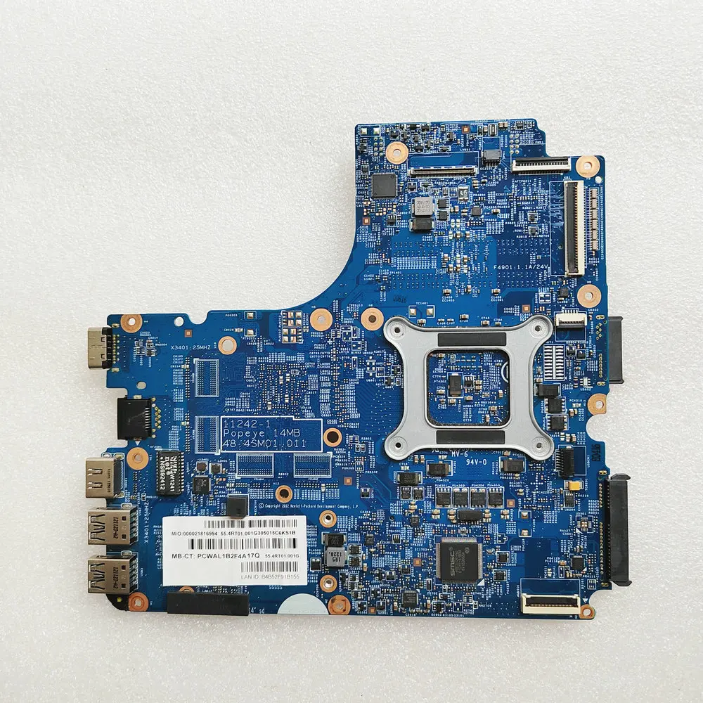 For HP 4445S 4545S NOTEBOOK 683600-001 48.4SM01.011 Laptop Motherboard 683600-501 683600-601 DDR3 11242-1