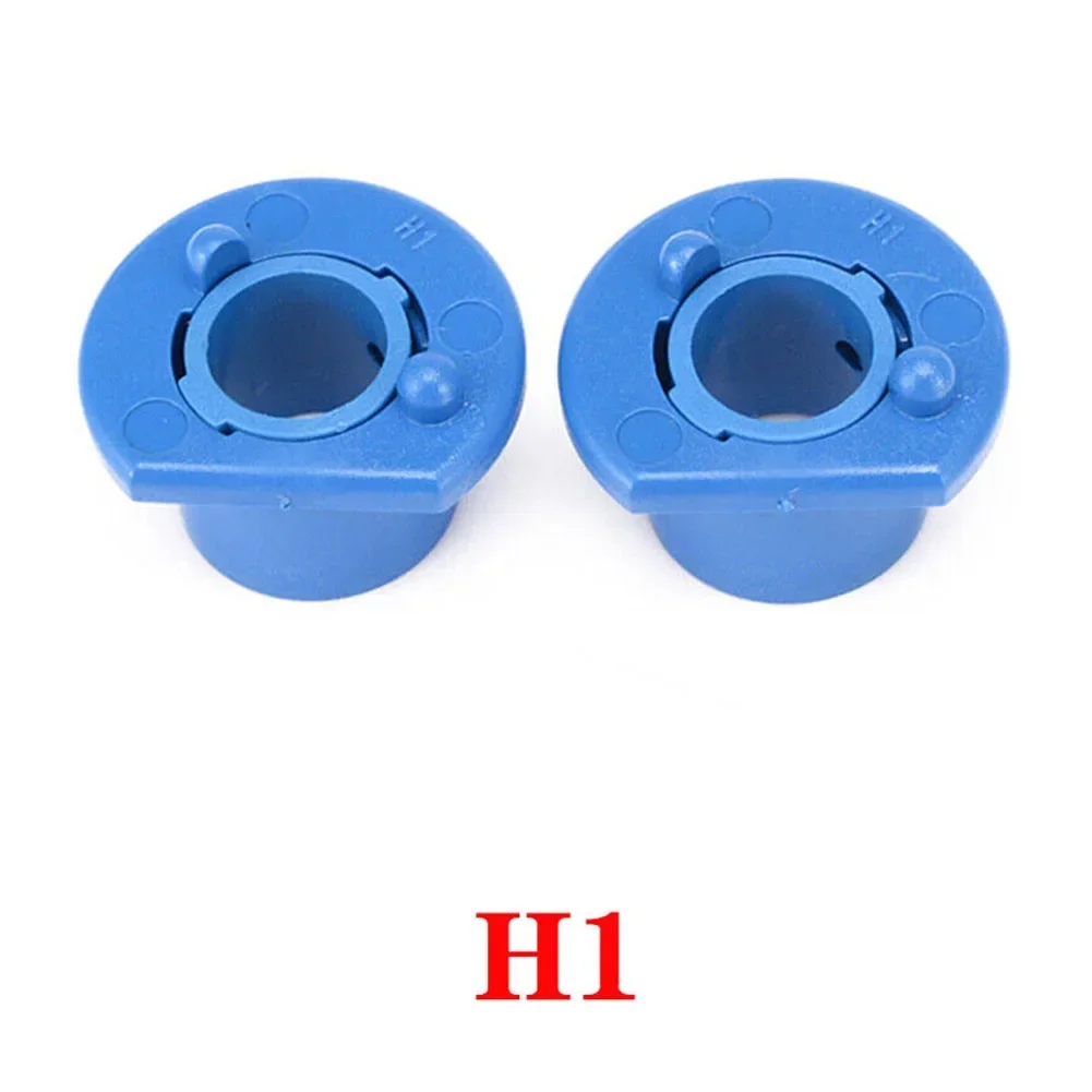 2Pcs H1 H4 Car LED Headlight Lamp Bulb Base Adapter Sockets Retainer Holder Easy Installation Car Light Base