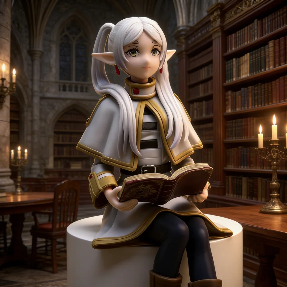 

14.5CM Noodle Stopper Sousou no Frieren Anime Girl Figure Frieren Beyond Journey's End Action Figure Collectible Model Toys