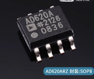 5 uds AD620 AD620A AD620AR AD620ARZ SOP-8 amplificador de instrumentos nuevo original