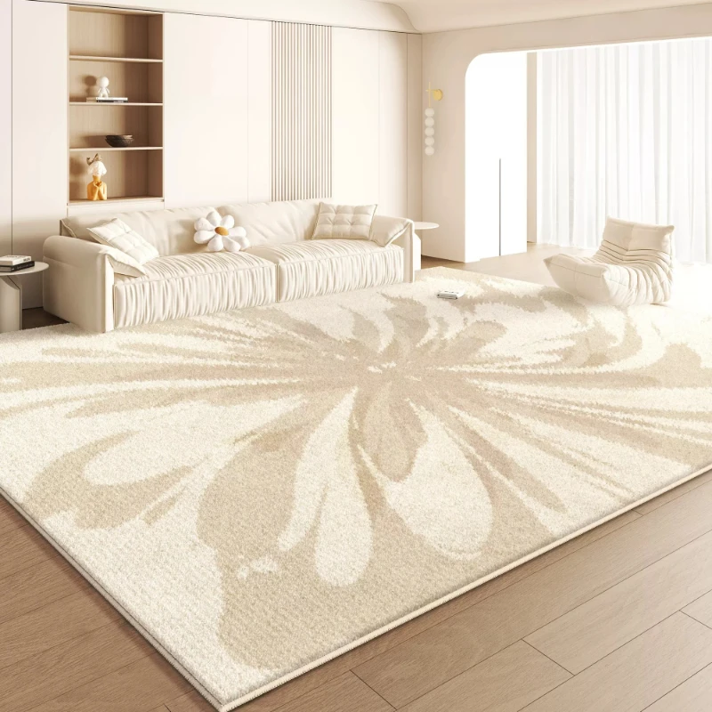 Dopamine Color Carpets for Living Room Cream Style Bedroom Decor Carpet Fluffy Soft Bedside Plush Rug Cute Home Thick Floor Mat