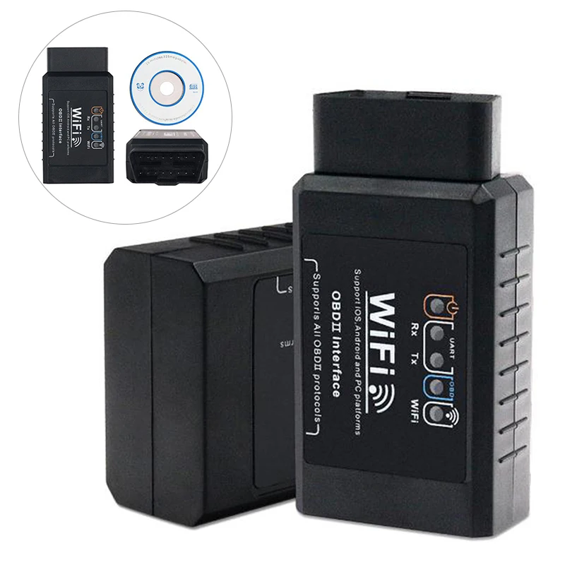 

Новый диагностический сканер ELM327 Wi-Fi OBDII, совместимый с ELM 327 OBD2.