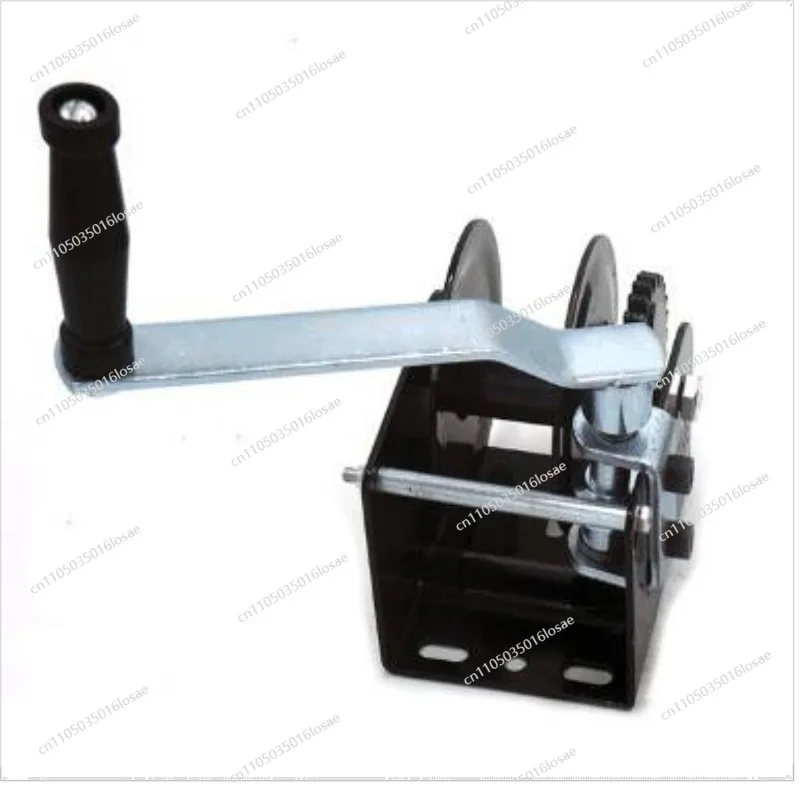 

Double-strand Two-way Turbine Winch with Hex Wrench Safety Self-locking Turbine 1500 Lbs 750 Kg