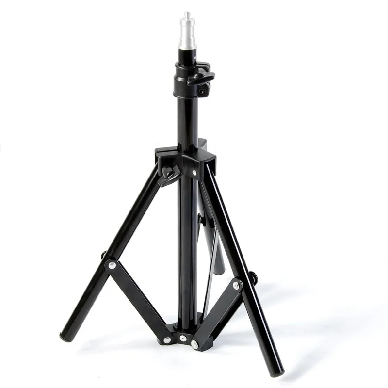 Factory Direct Sales Photography Equipment Small Lamp Holder Floor Lamp Tripod 45-75cm Flash Lamp Holder Cross-Border Digital