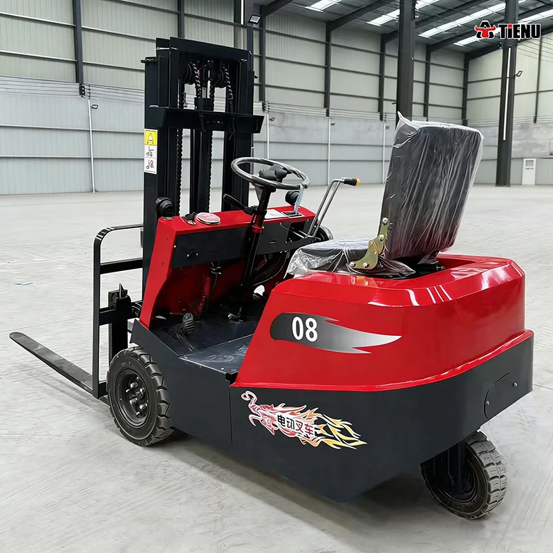 3-Wheel  4-Wheel Electric Forklifts 0.5T 0.8T 1.0T Lithium Battery Version CE/ISO Certified Factory-Direct Pricing Customization