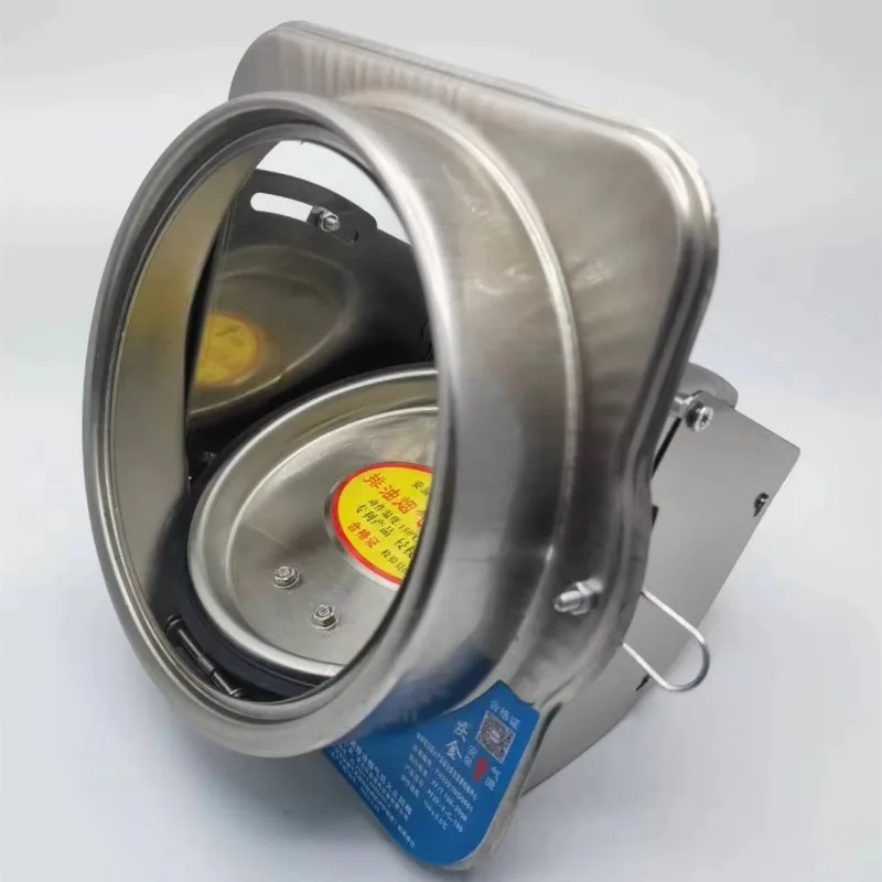 Kitchen Range Hoods Check Valve Fireproof Fume Prevention Back-Pressure Non-Return Flap Modern Stainless Steel