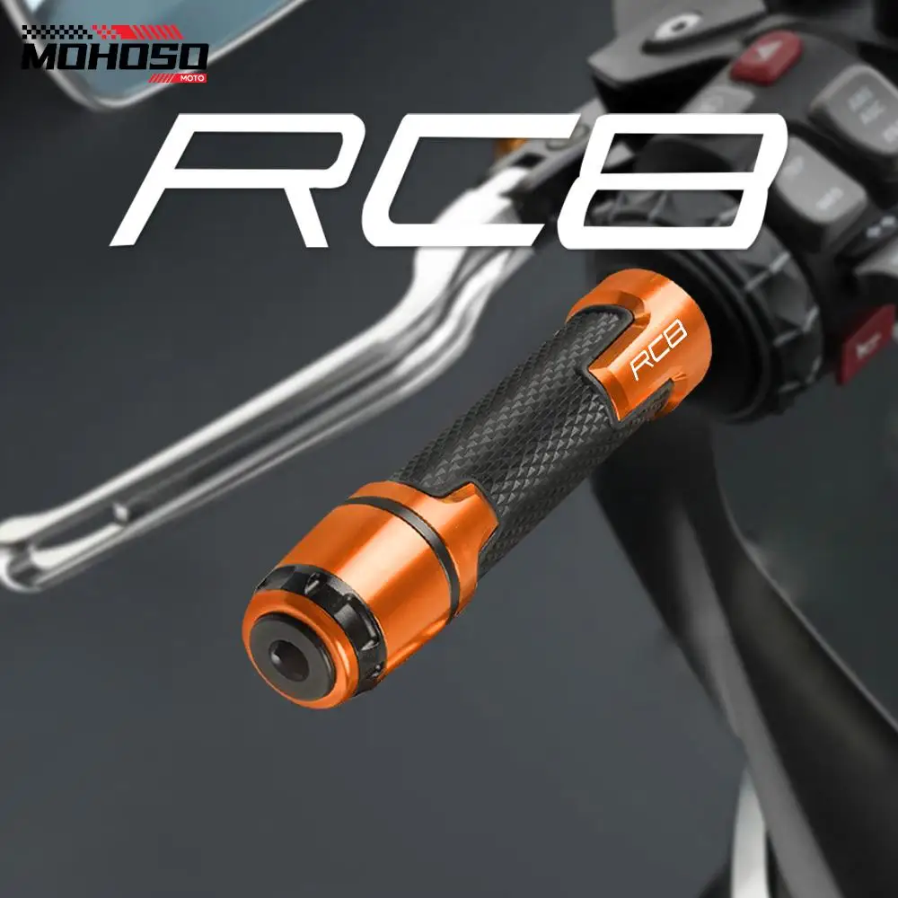 

For RC8 R RC8R 2009 2010 2011 2012 2013 2014 2015 2016 7/8" 22MM Handlebar Hand Grips End Handle Grip Ends Plugs Accessories