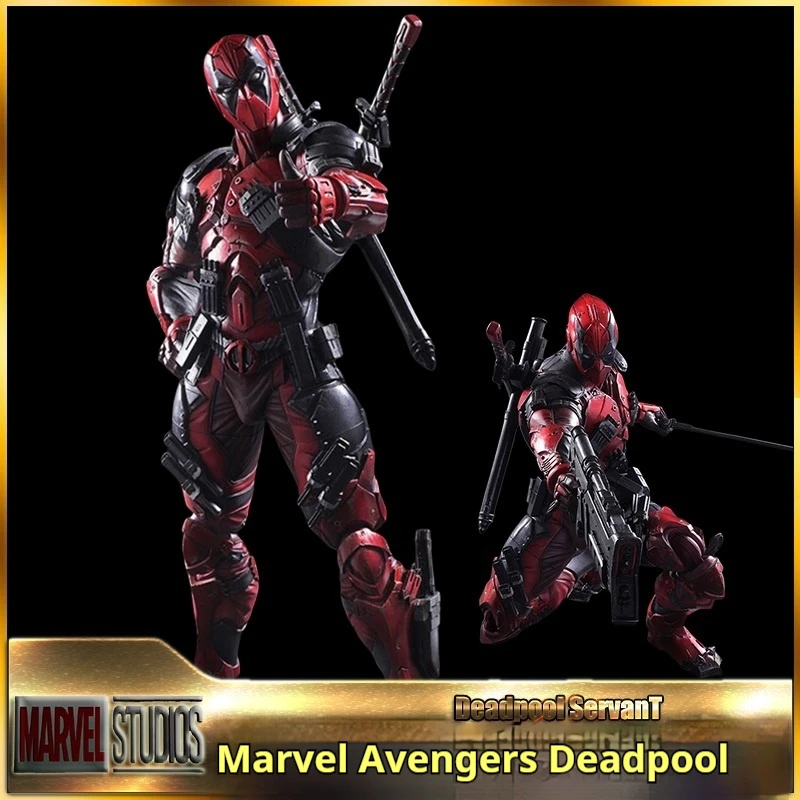 Marvel Avengers Deadpool Captain America Spider-Man Iron Man GK Action Figure Collectible Toy Model Statue Display Piece