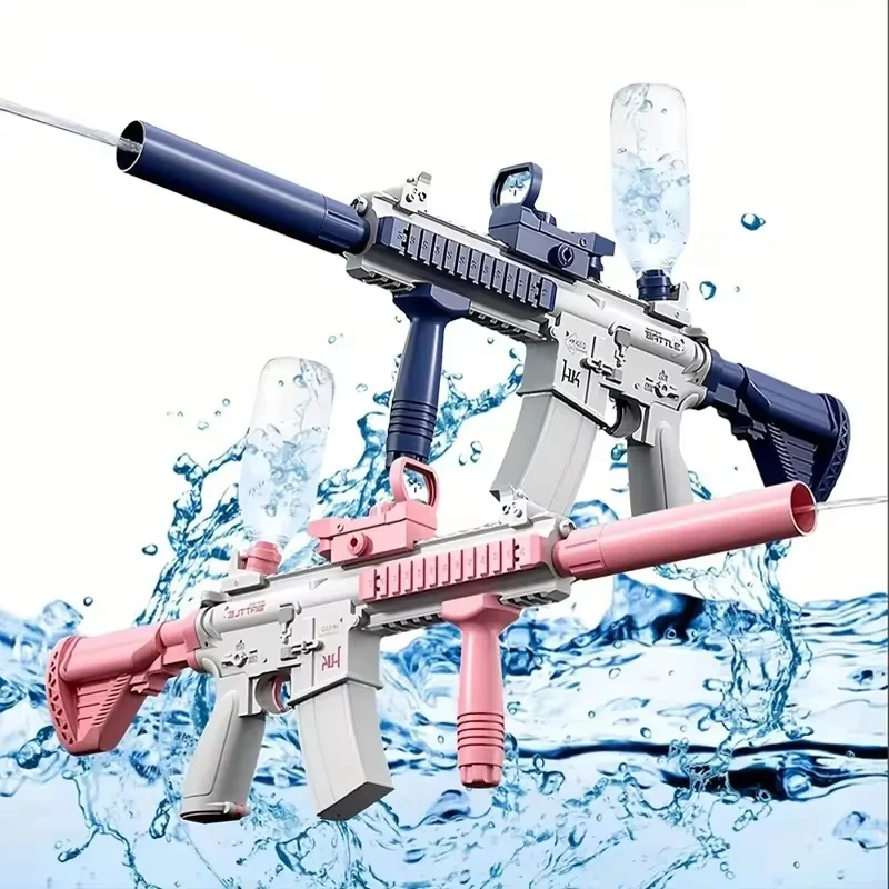 M416 Electric Water Gun Fully Automatic Shooting Toy Beach Outdoor Entertainment Children\'s and Adult Gifts