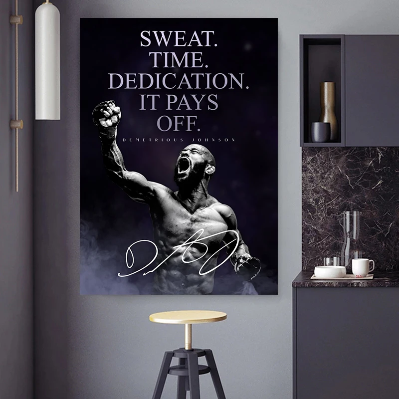 Classic Boxing Match Sports Legends Poster Max Holloway Conor Mcgregor Canvas Painting Wall Pictures for Home Club Decor