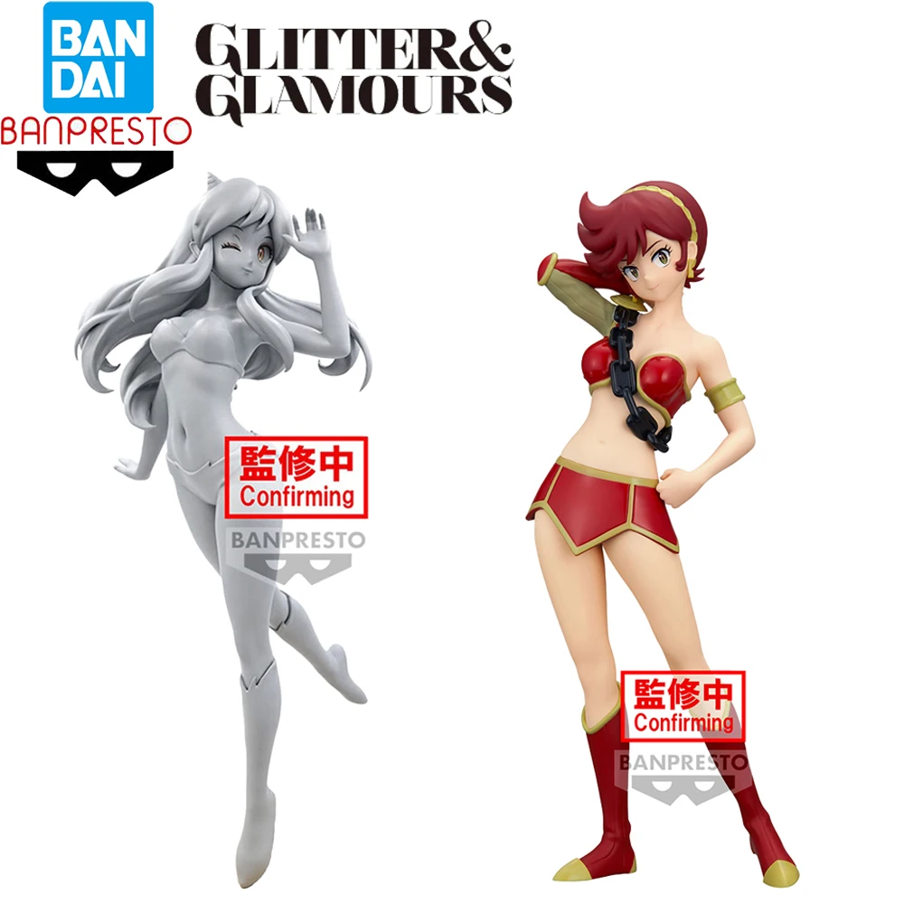 Pre Sale Original Bandai Banpresto Glitter & Glamours Urusei Yatsura Lum Benten Cute Anime Waifu Girls Figures Model Toys