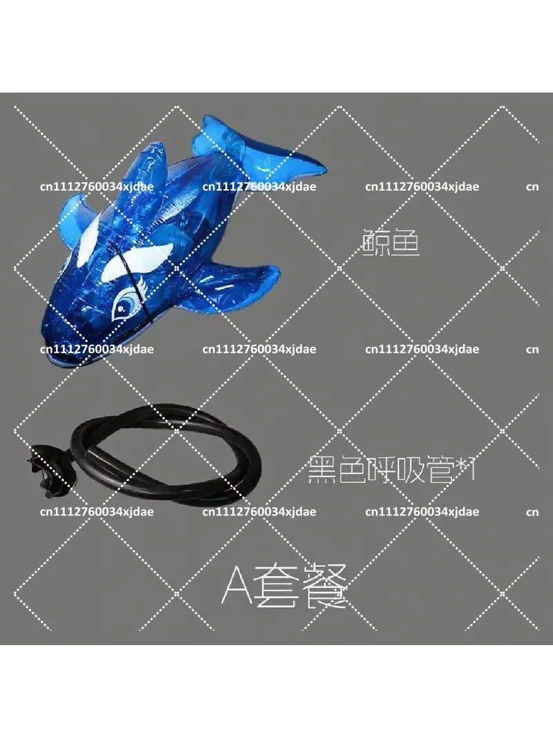 Inflatable Whale Decor for Party Events, Latex Whale Accessories for Fun Celebrations