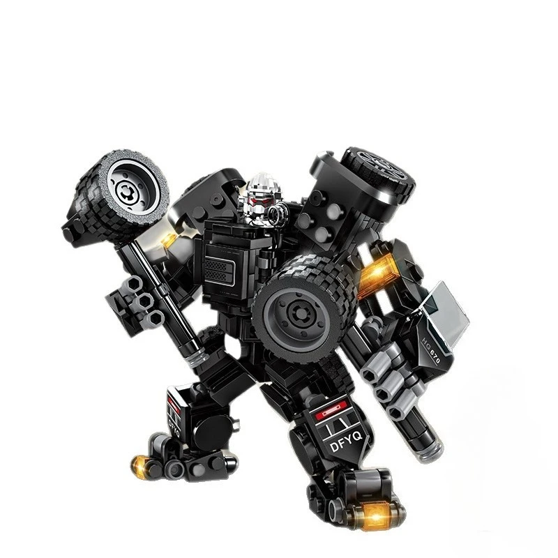 Chars militaires avions de combat figurines mecha assembler des blocs de construction puzzle jouets cadeaux pour garçons et filles