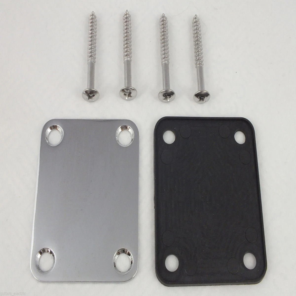 

Guitar Neck Plate Guitar Neck Plate Black Guitar Neckplate Guitar Neck Plate Screws