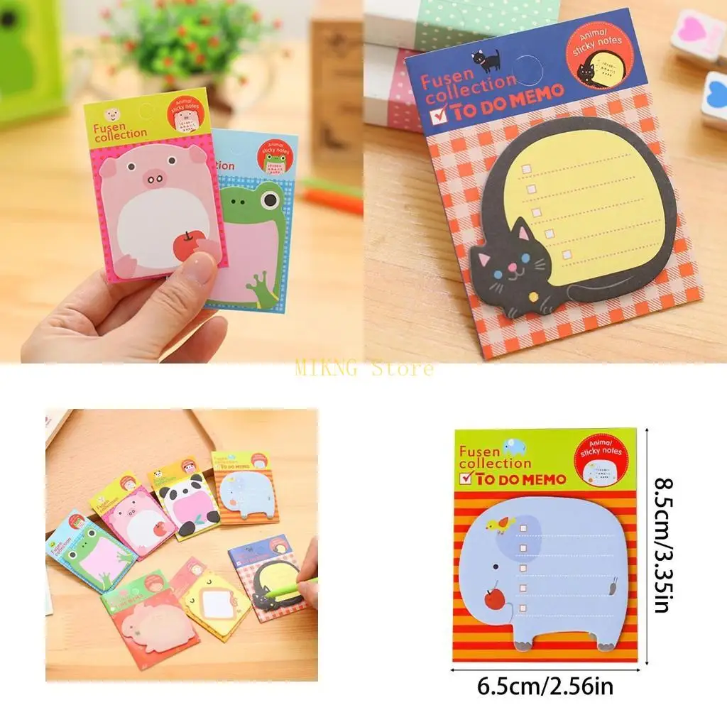 Блокнот с изображением животных из мультфильмов, размещенный на нем, плавное письмо для студентов, награда за класс, лучшая