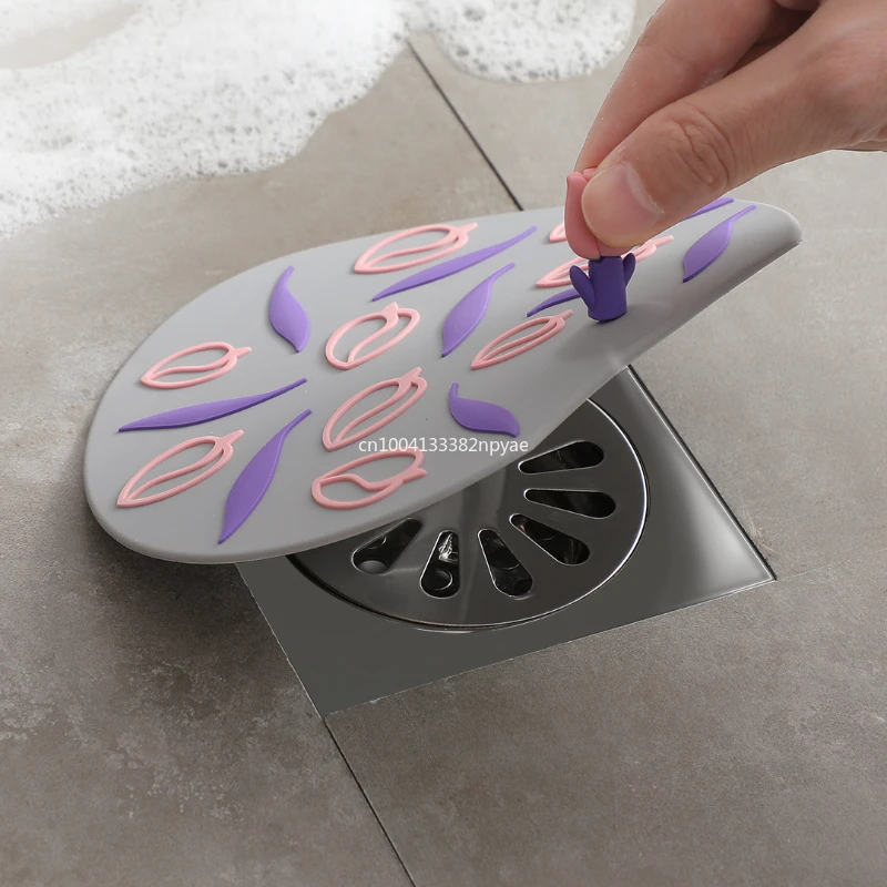 

Силиконовый коврик для раковины 1 шт., дезодорант для слива пола, защита от насекомых, от запаха, пробка для воды, коврик для слива в туалете, душе