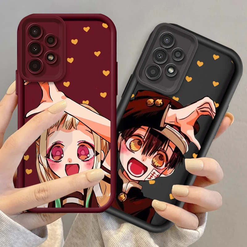 Toilet-bound Hanako-kun Cute For Samsung A73 A71 A54 A53 A52 A51 A33 A32 A21S A14 A13 A12 A25 A04 A05 5G Eye Ladder Funda