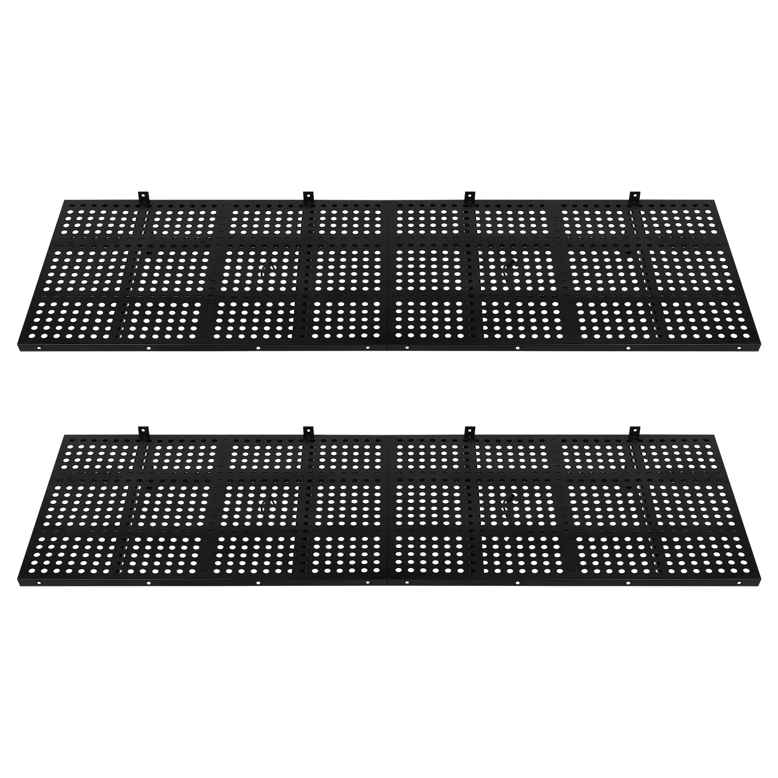 Set Rak Dinding Garasi Tugas Berat (2x3 kaki), Kapasitas Rak Garasi Terpasang di Dinding, Rak Penyimpanan Rak Dinding Rak Mengambang