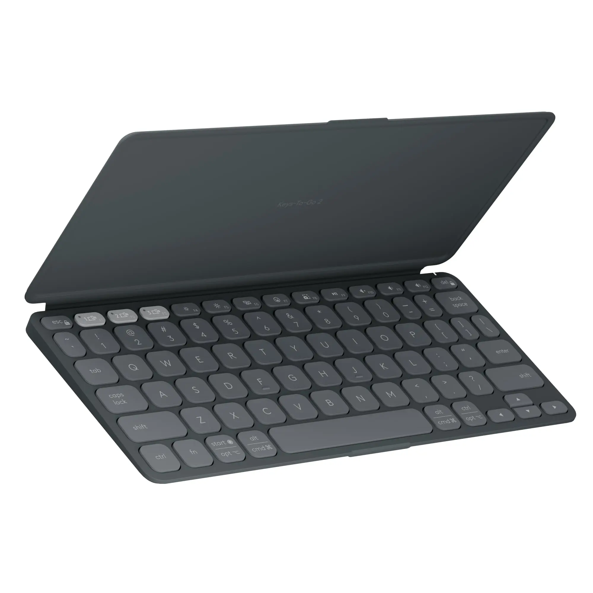 

Keys-to-GO 2 Portable Bluetooth Tablet Keyboard with Built-in Cover