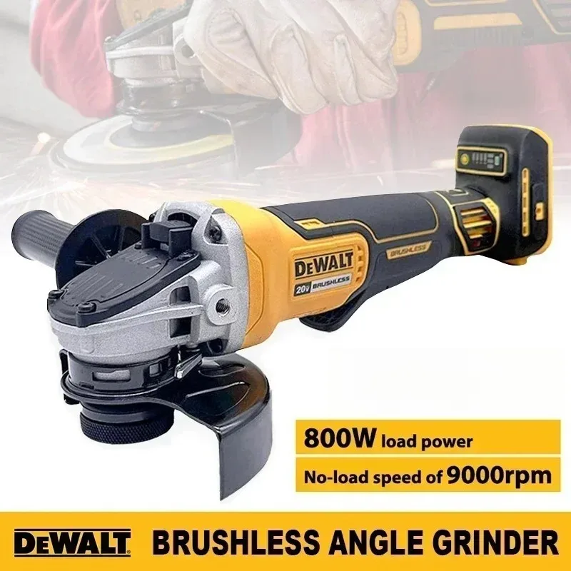 

Dewalt 125MM 9000RPM Brushless Angle Grinder Cordless Cutting Machine Impact Polisher Machine For Dewalt 20V Battery