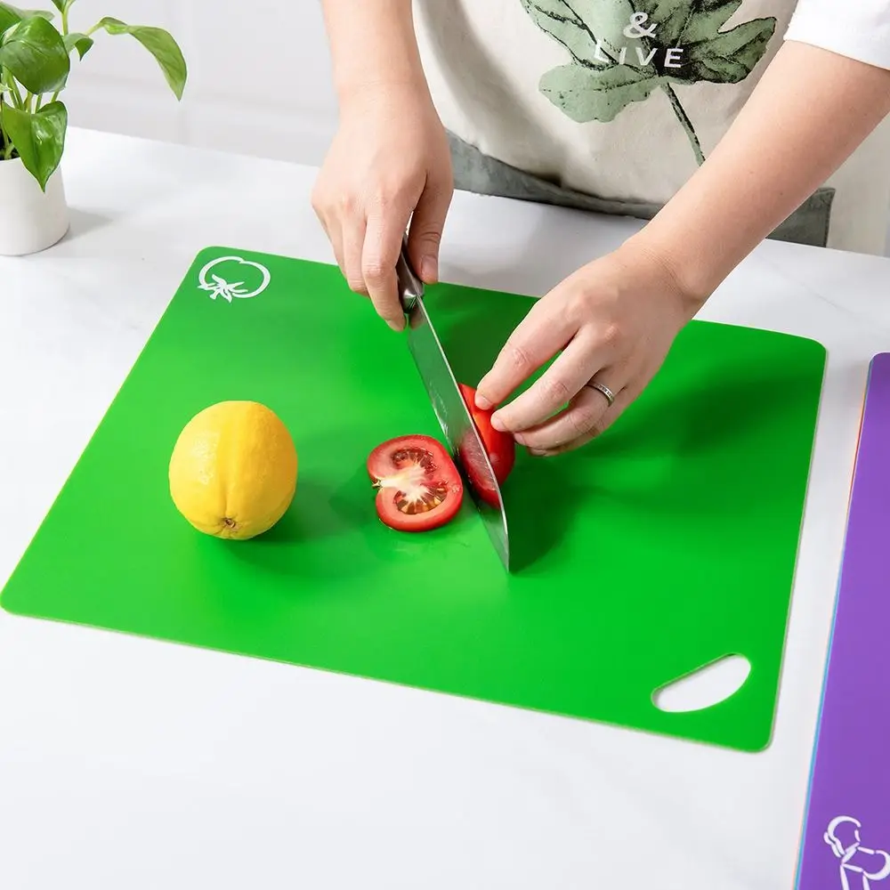 Cooking Tool Household Products Anti-skid Skidproof Flexible Non-slip Plastic Cutting Boards Chopping Board Classification
