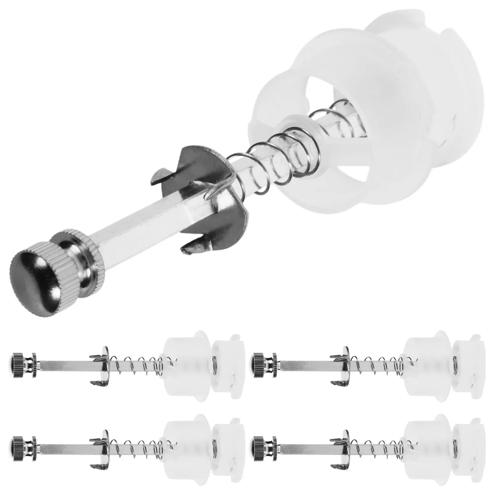 5Pcs Manual Pepper Mill Replacement Grinding Core Metal Mechanism Easy Install Spare Parts for Salt Pepper Spice Grinder Repair