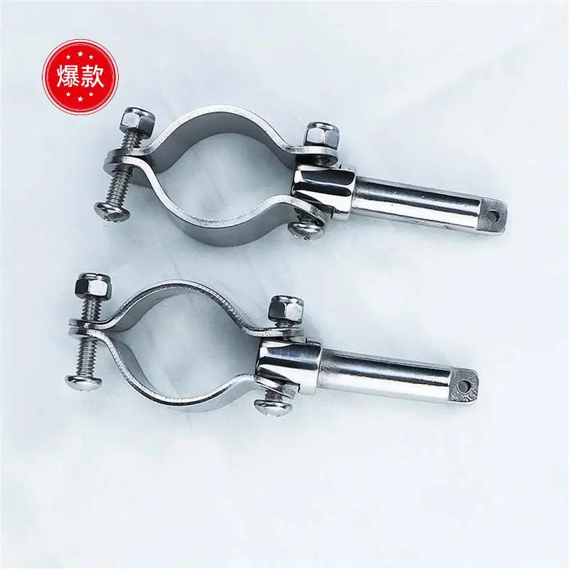 

Boat Stainless Steel Row Lock Side Mount Line Oar Lock Socket Marine Yacht (4 Pack)